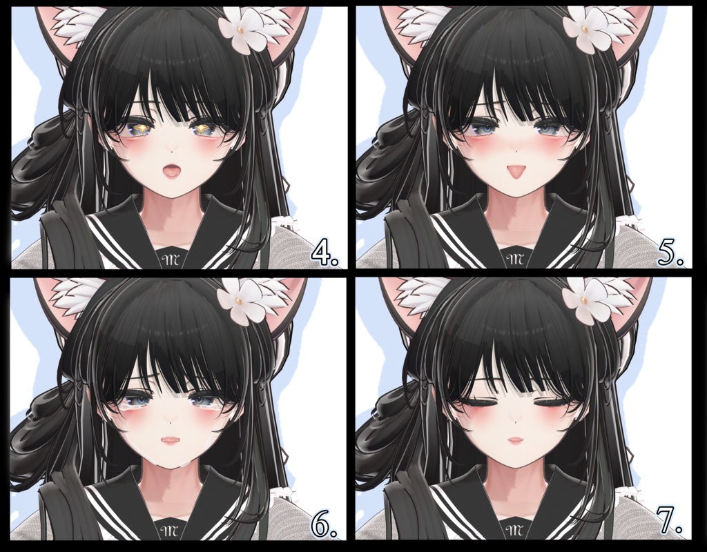 Manuka 「マヌカ」 💕 Face Animation Set 💕