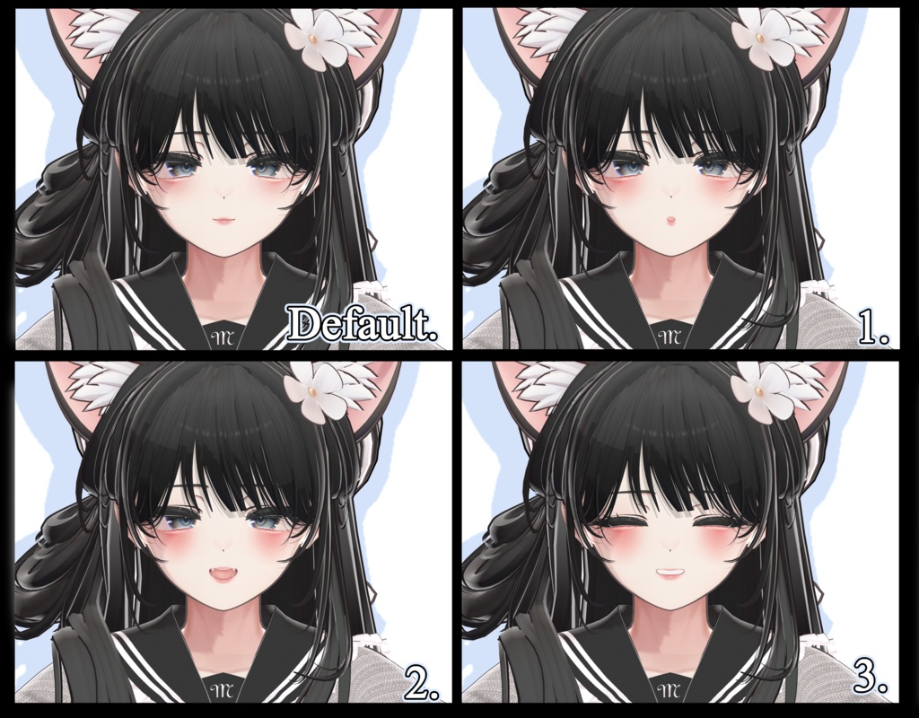 Manuka 「マヌカ」 💕 Face Animation Set 💕