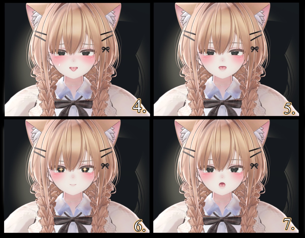 Moe ใ่ใ ๐ Face Animation Set ๐