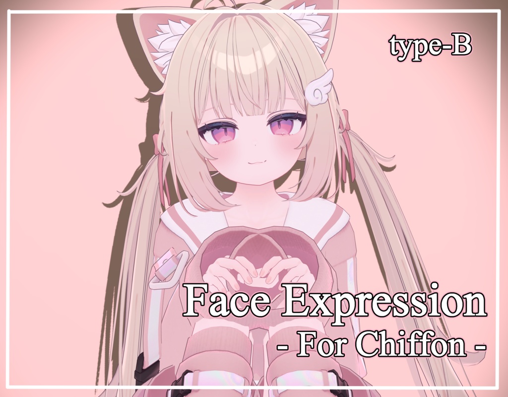 Chiffon 『シフォン』 💕 Face Animation A . B Set 💕