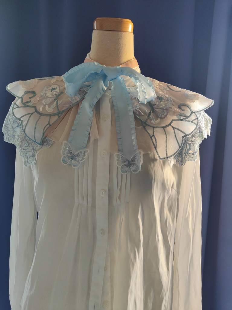 東方project キャラクターイメージつけ襟【西行寺幽々子】