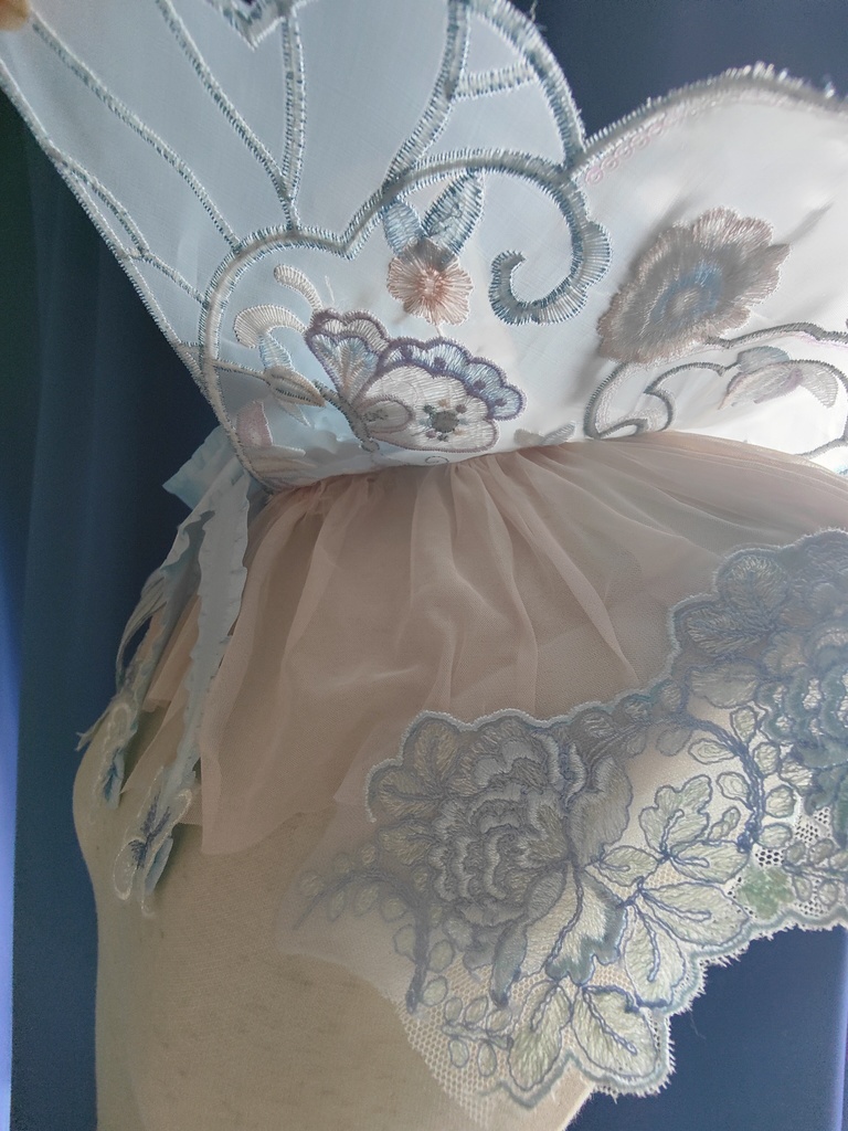 東方project キャラクターイメージつけ襟【西行寺幽々子】