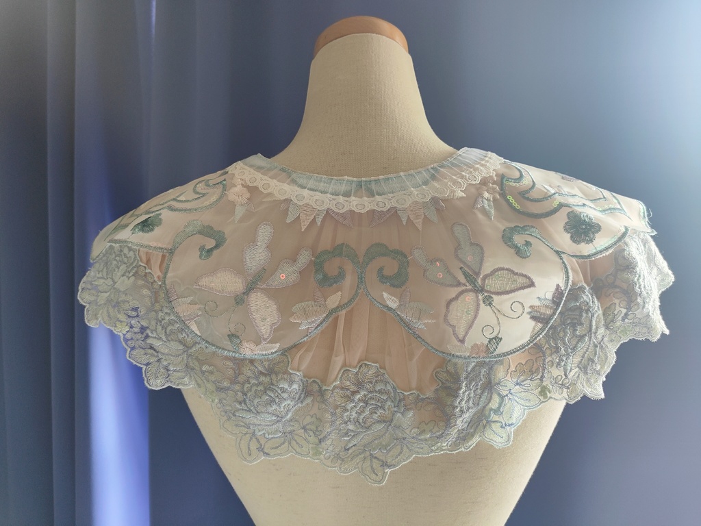 東方project キャラクターイメージつけ襟【西行寺幽々子】