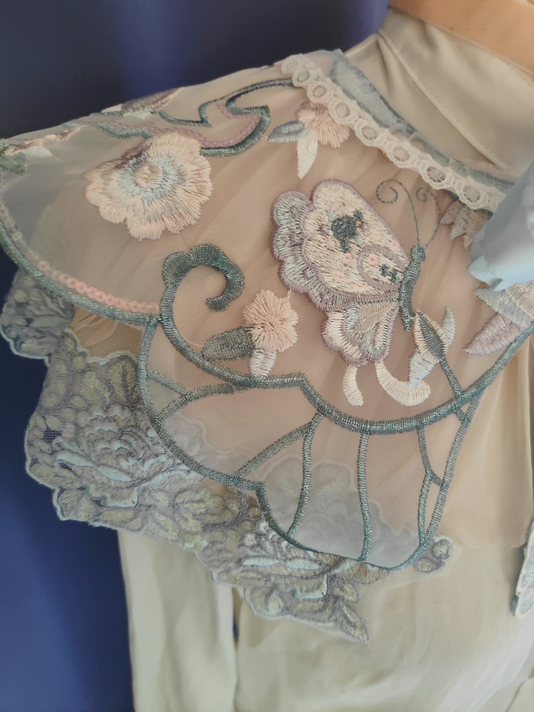 東方project キャラクターイメージつけ襟【西行寺幽々子】