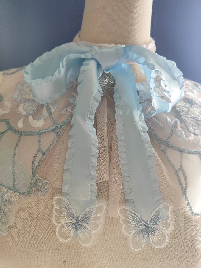 東方project キャラクターイメージつけ襟【西行寺幽々子】