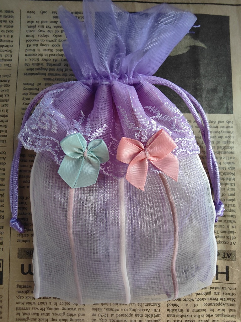 東方project オーガンジーMサイズ巾着【パチュリー・ノーレッジ】