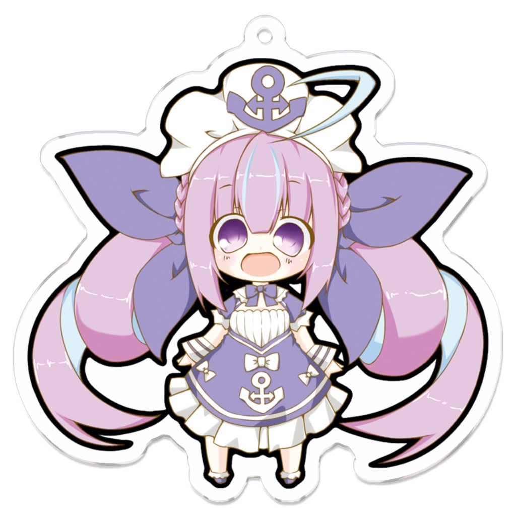 湊あくあ アクリルキーホルダー
