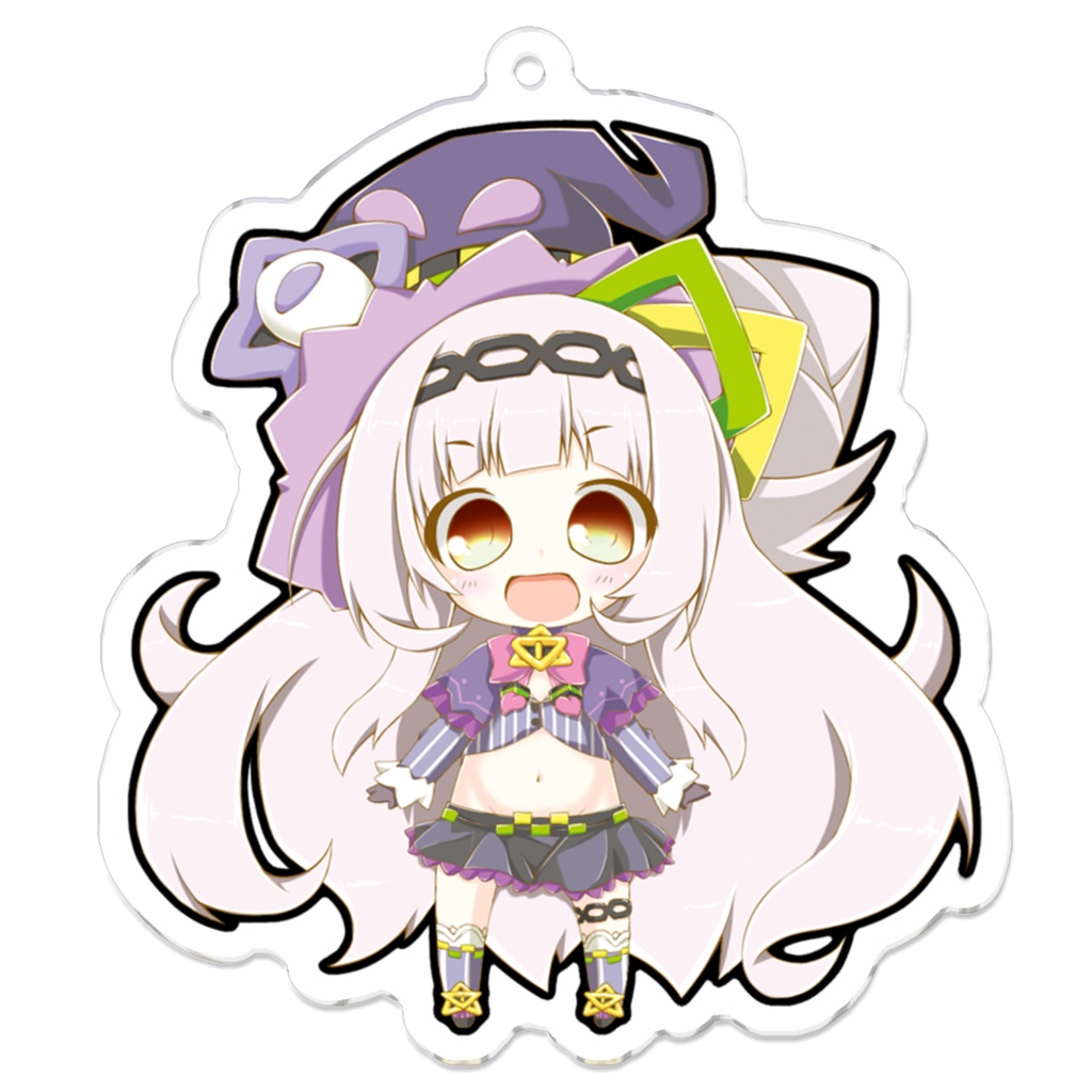 紫咲シオン アクリルキーホルダー