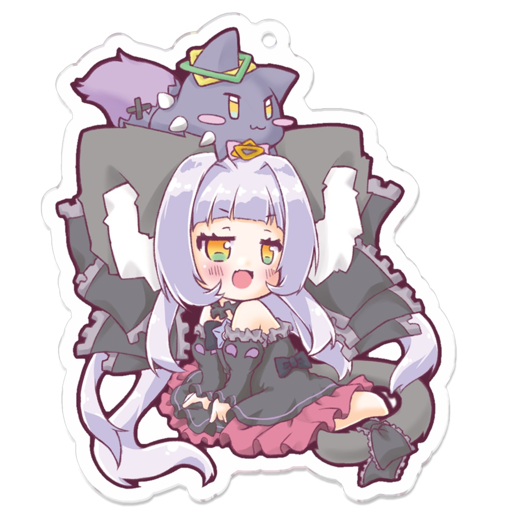 紫咲シオン アクリルキーホルダー