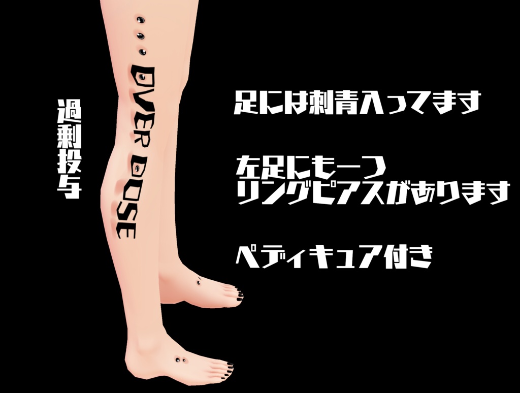 ボディピアステクスチャ