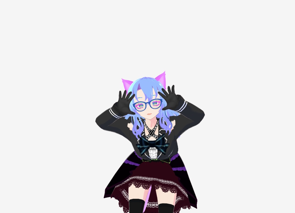 ゴシック風ケモミミ娘