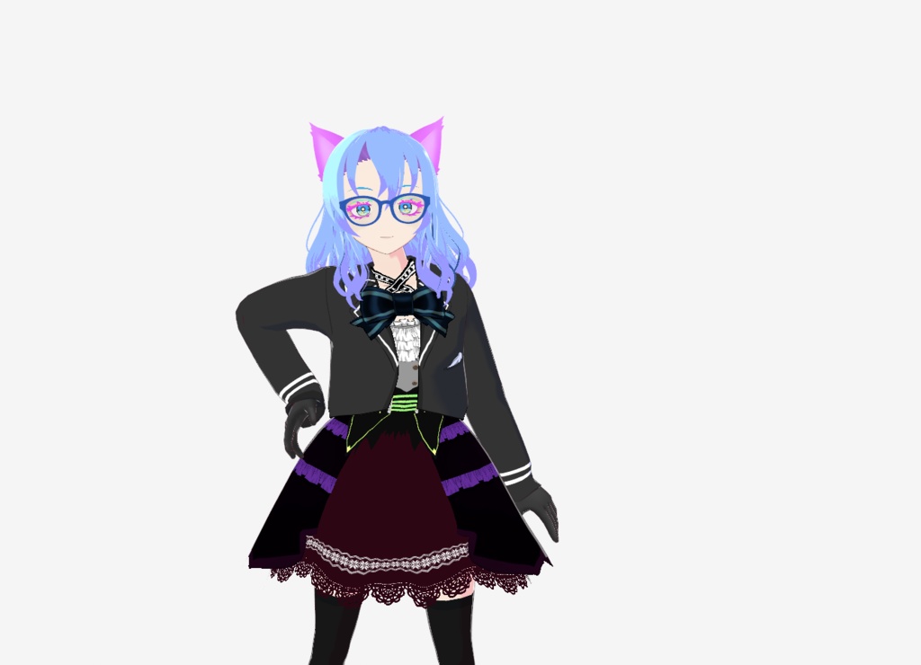ゴシック風ケモミミ娘