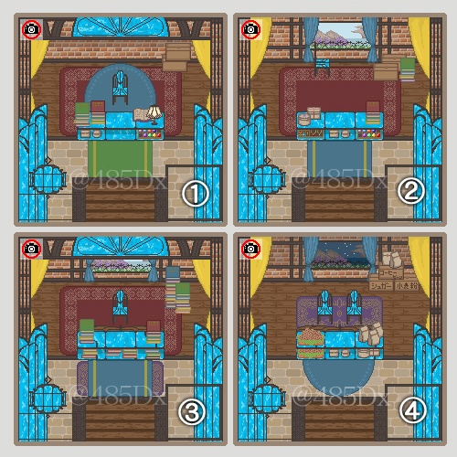 【無料】ピクトスクエア用店舗素材 ムジカ・ユニバーサリス風