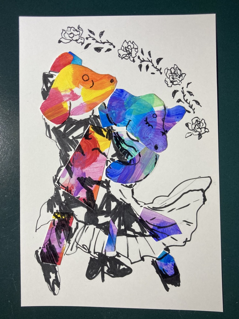 画家　西風　鷹　原画　秋の終わり 画家 西風 鷹 原画 秋の終わり