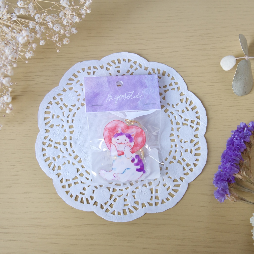 アクリルキーホルダー