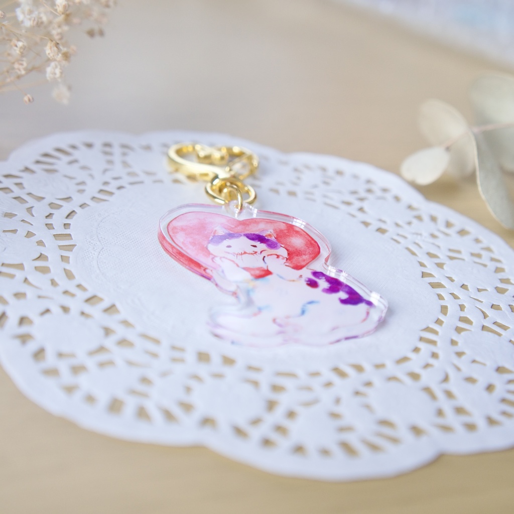 アクリルキーホルダー