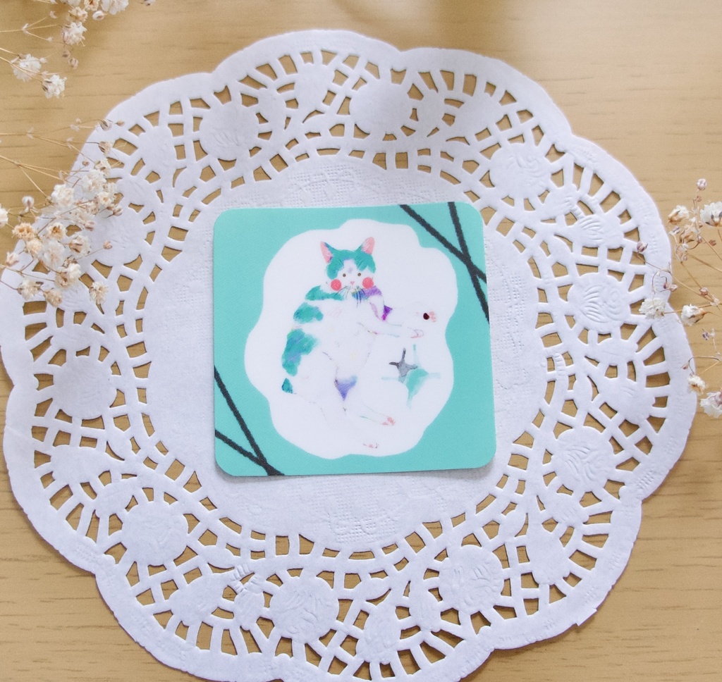 ねこステッカー