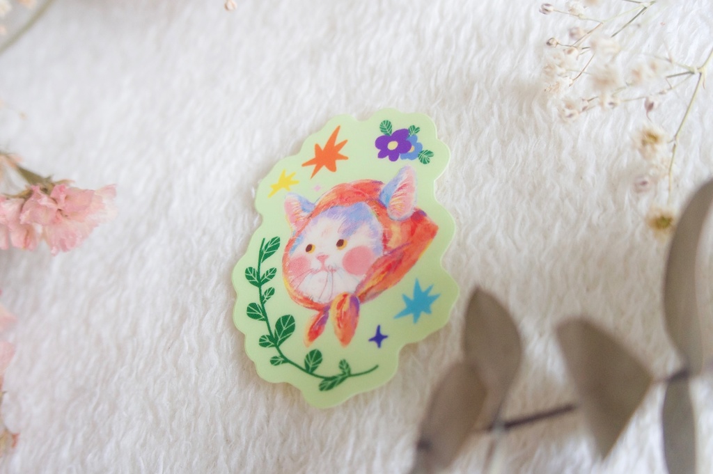 ねこステッカー