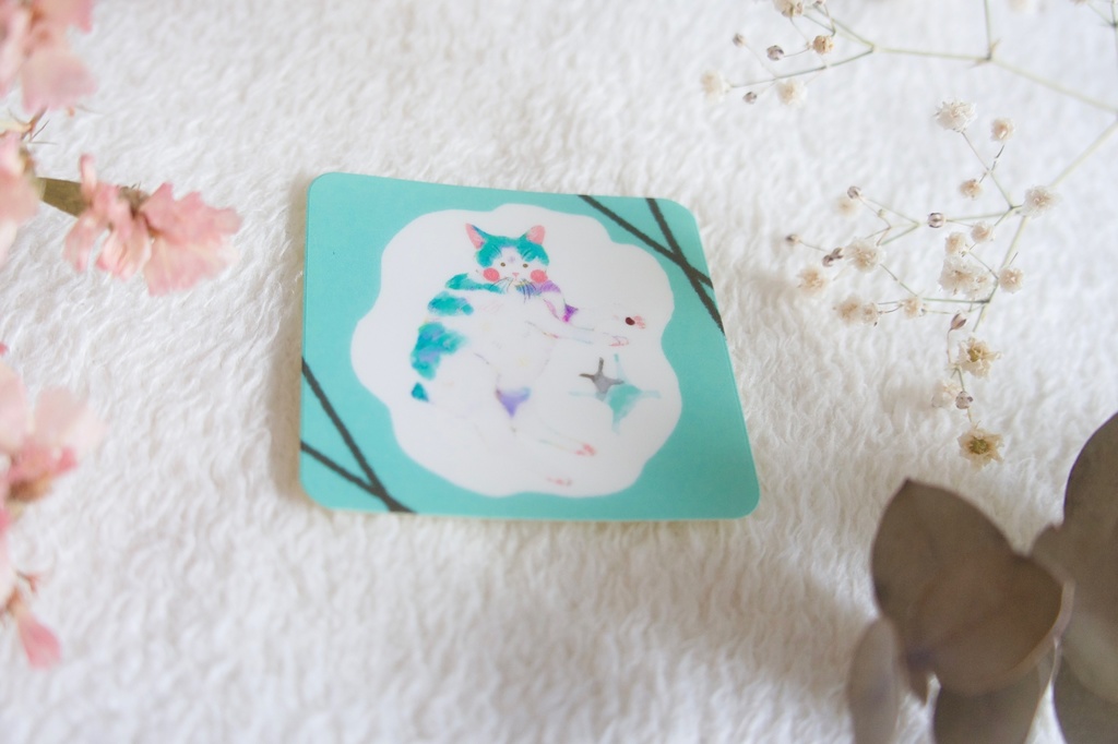 ねこステッカー