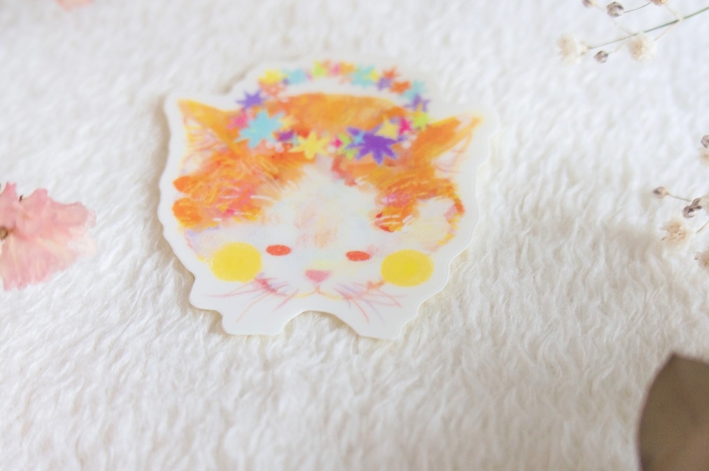 ねこステッカー