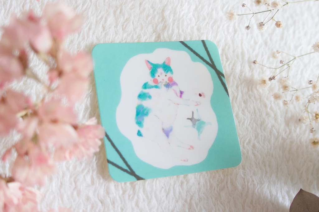 ねこステッカー