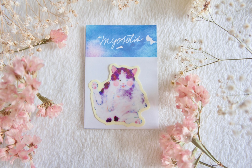 ねこステッカー