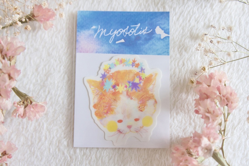 ねこステッカー