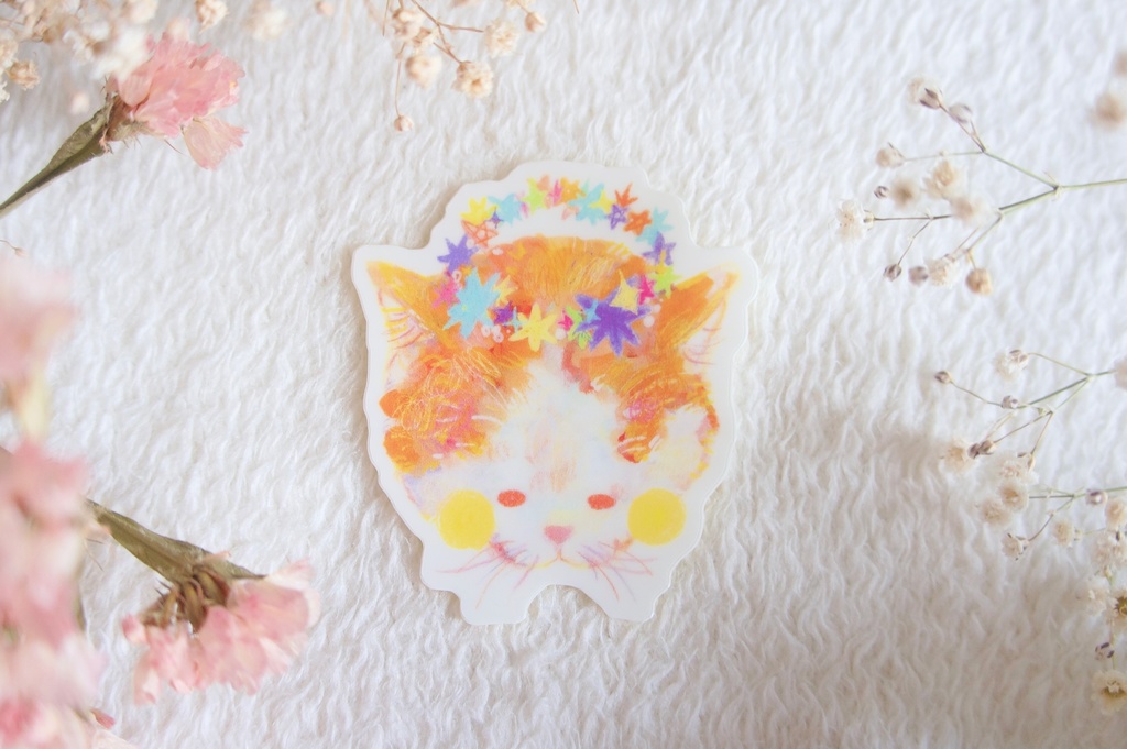 ねこステッカー
