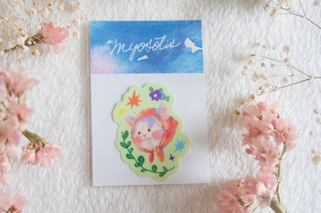 ねこステッカー