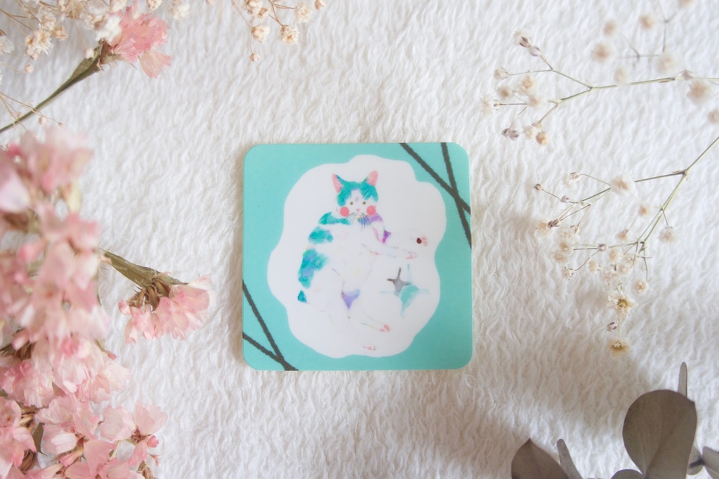 ねこステッカー