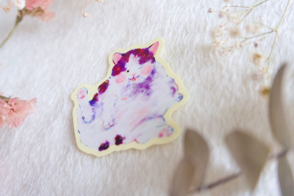 ねこステッカー