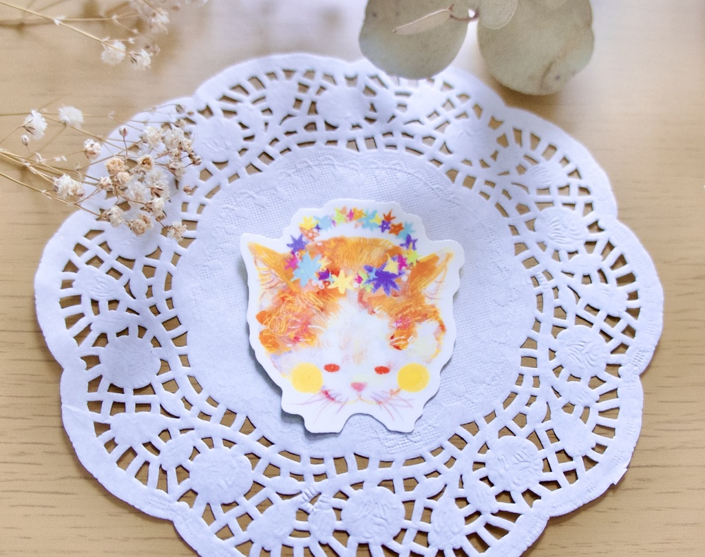 ねこステッカー