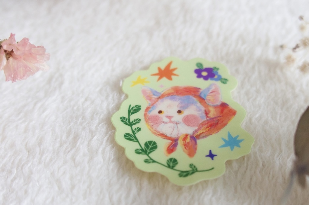 ねこステッカー