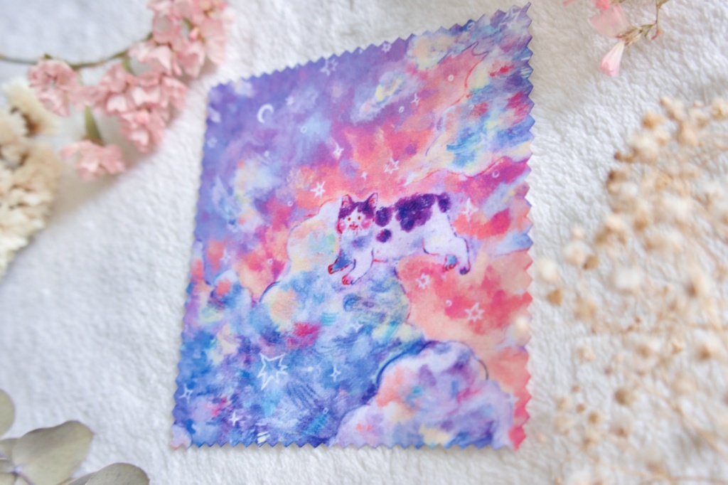 ねこメガネ拭き