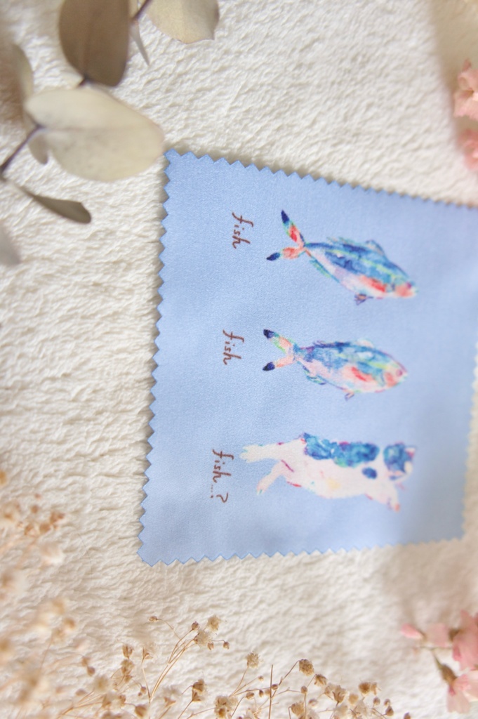 ねこメガネ拭き