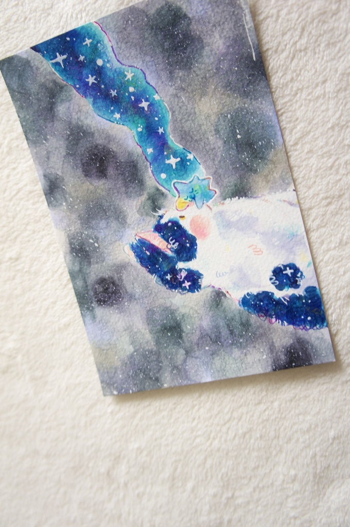 【ポストカード原画】Ash and