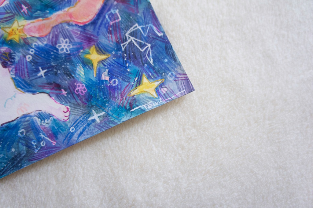 【原画】星と追いかけっこ