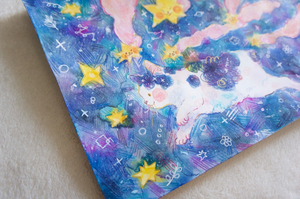 【原画】星と追いかけっこ