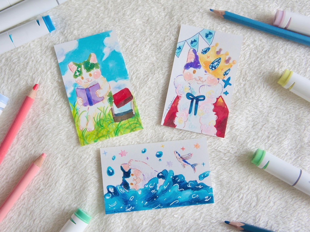 名刺サイズ原画