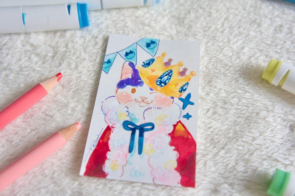 名刺サイズ原画