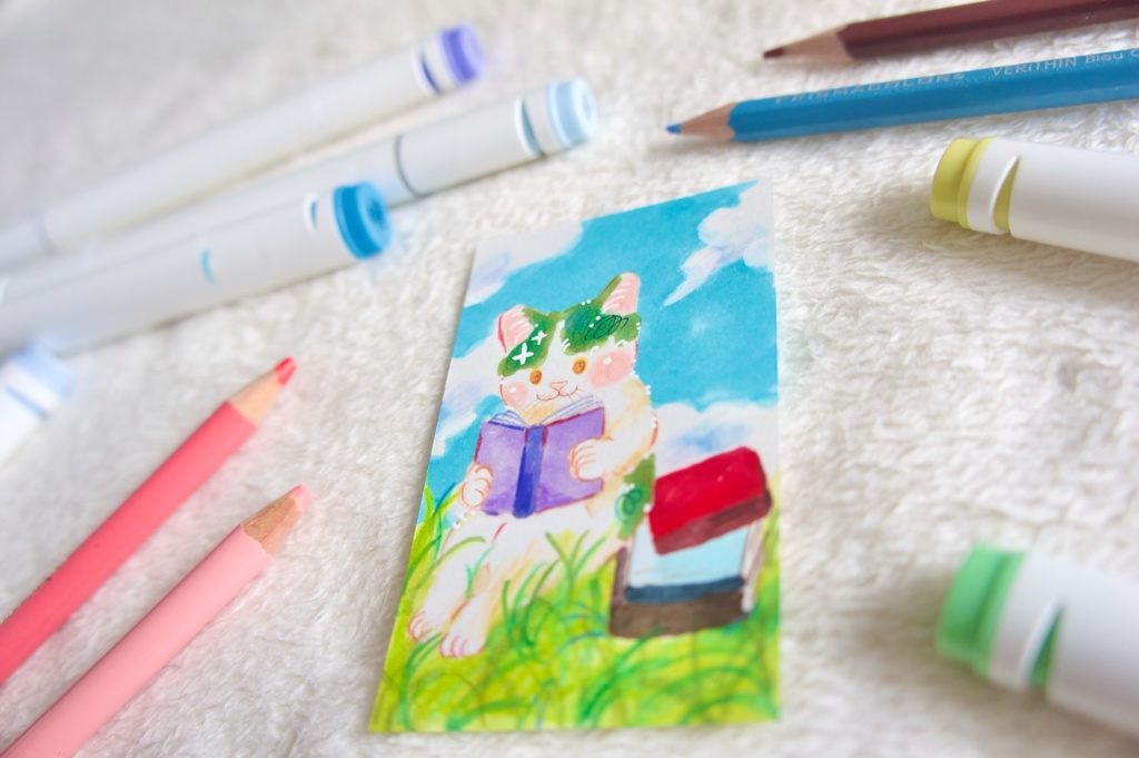 名刺サイズ原画