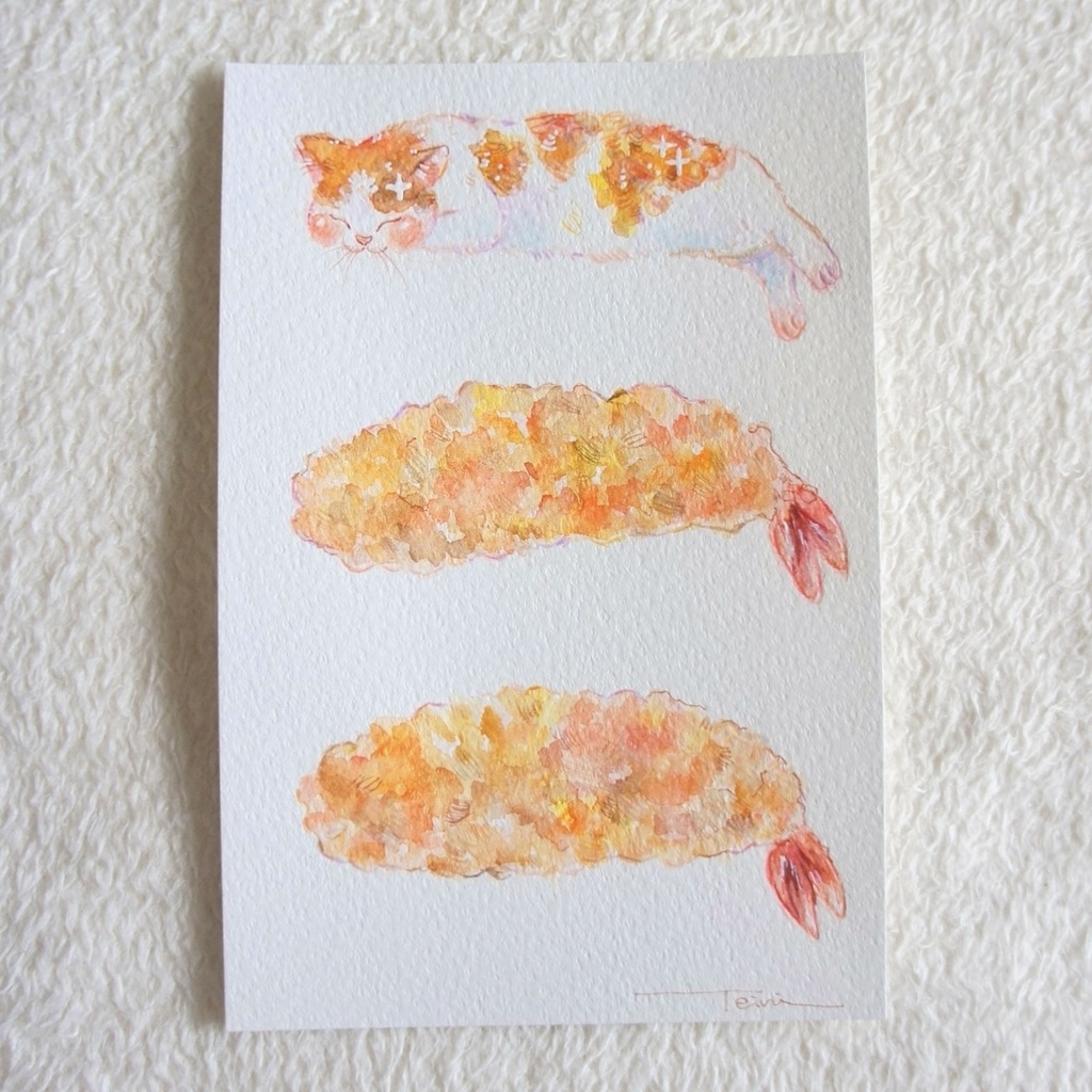 【ポストカード原画】間違い探し