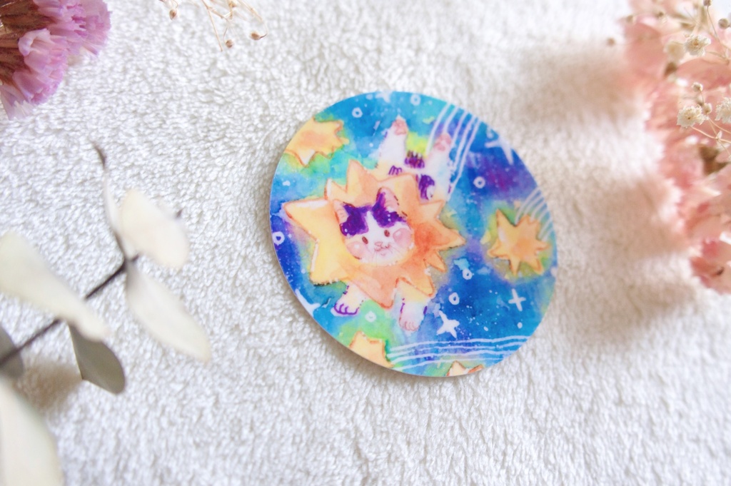 ねこステッカー