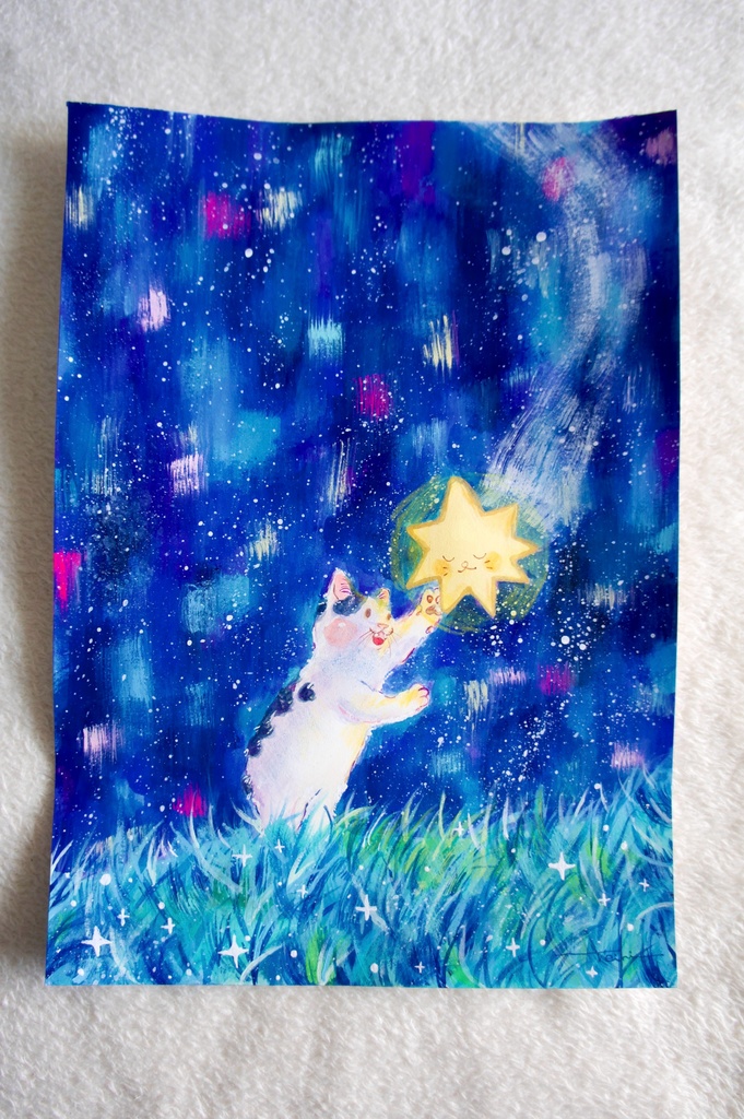 【原画】きみに会いにきたよ