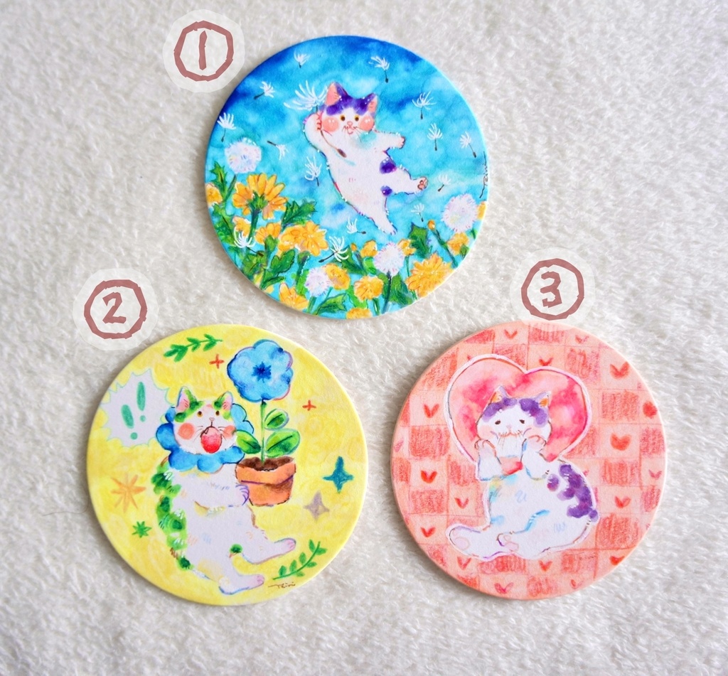 コースターサイズ原画