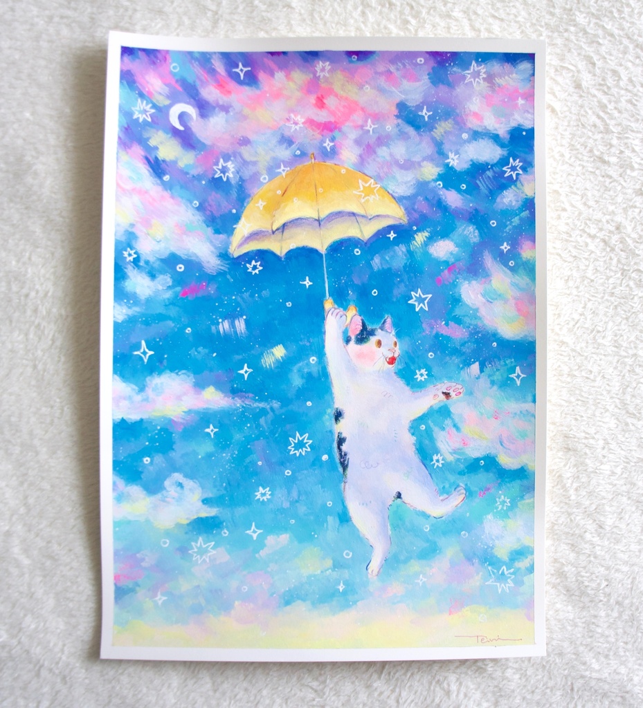 【原画】魔法の傘と