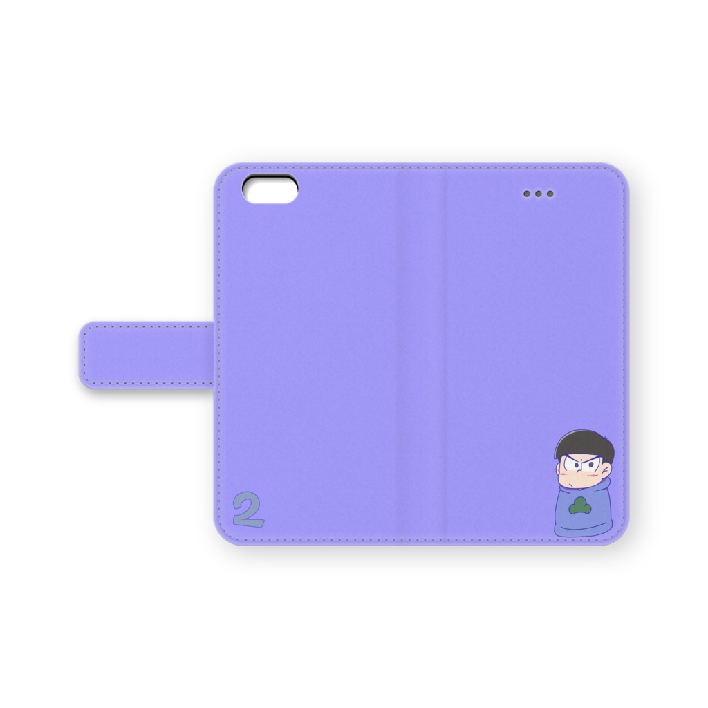 おそ松さん　iPhone6.6s用ケース　カラ松Ver.