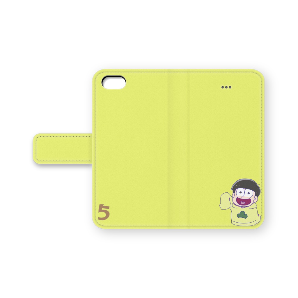 おそ松さん　iPhone5用ケース　十四松Ver.