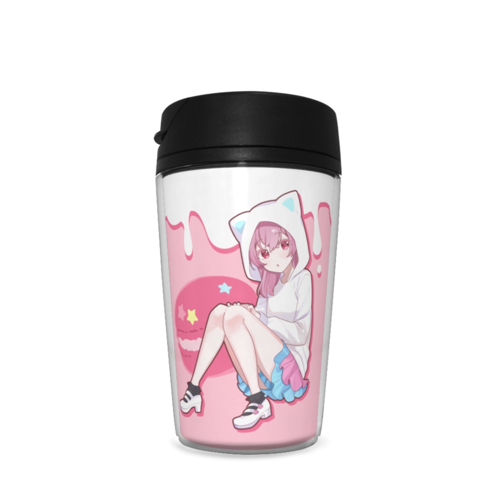 sweet💗ねこみみパーカータンブラー【綺羅星あんず】