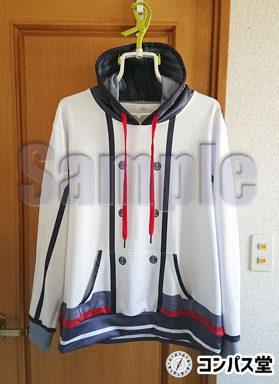 鹿島風デザインパーカー Lサイズ